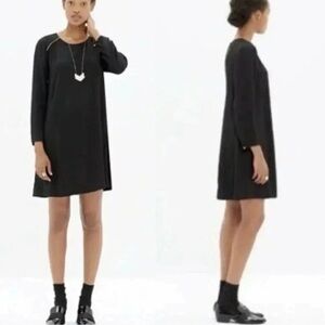 Madewell x Sezane | Thelma shift dress diamond pattern Women’s size 6 texture